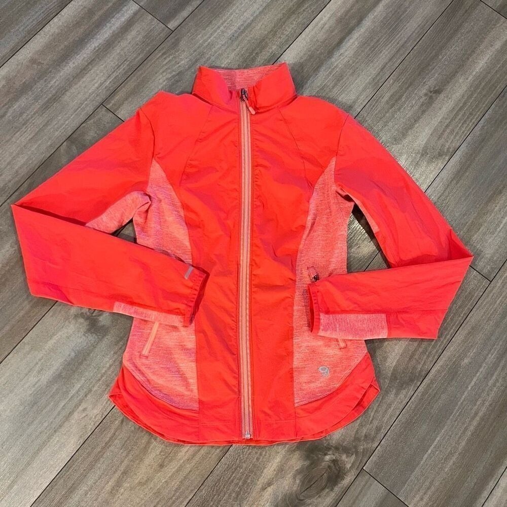 Mountain Hardwear Pink Athletic Full Zip‎ Jacket Women Medium
